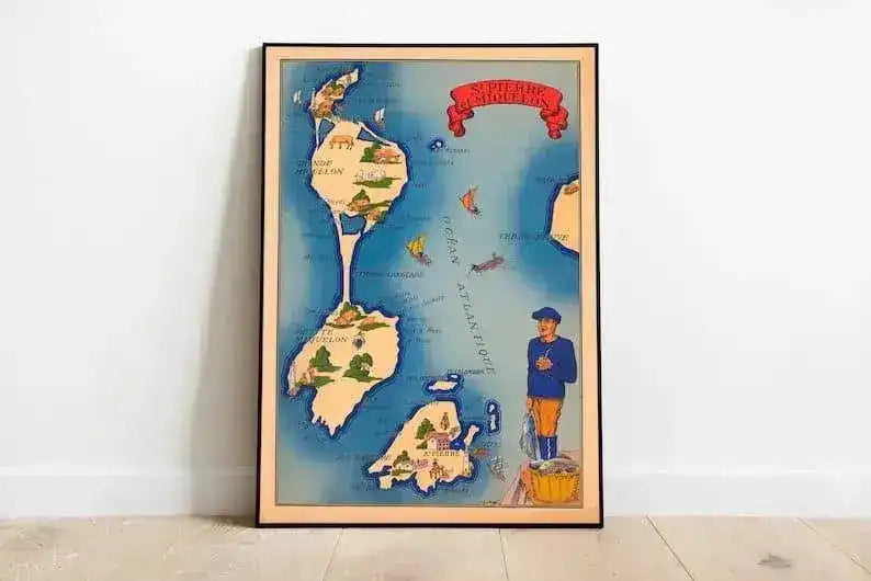 Map of Saint Pierre and Miquelon| France Maps