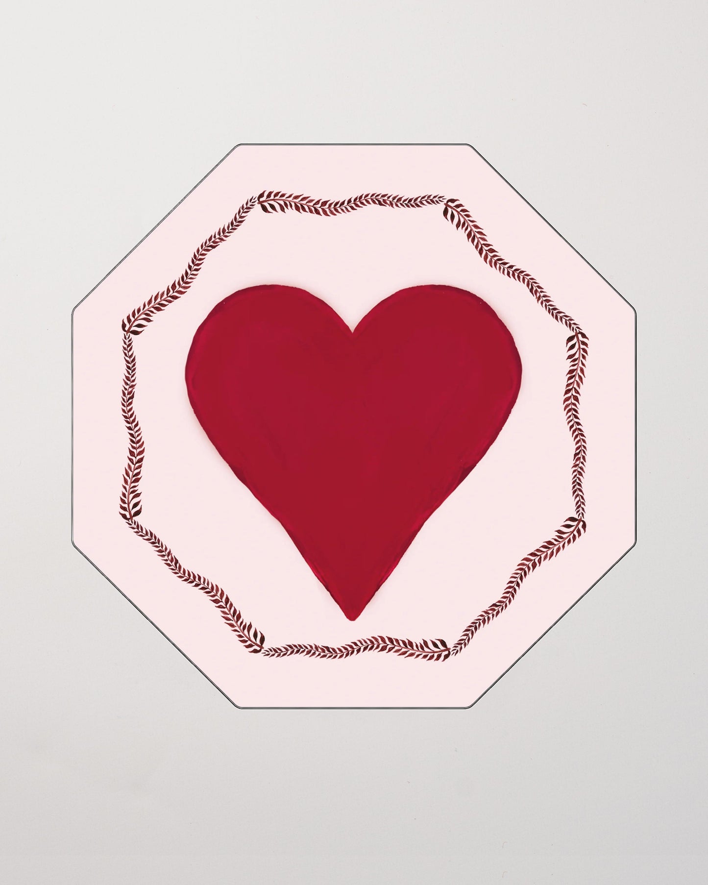 Placemat - Love Heart