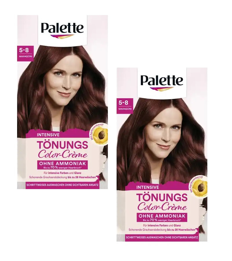 2xPack Schwarzkopf Poly Palette Intensive Tint Hair Color Cream - 8 Varieties