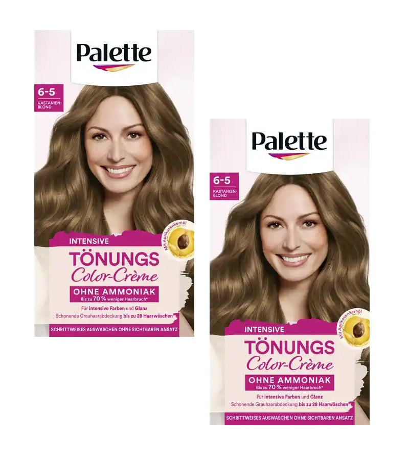 2xPack Schwarzkopf Poly Palette Intensive Tint Hair Color Cream - 8 Varieties