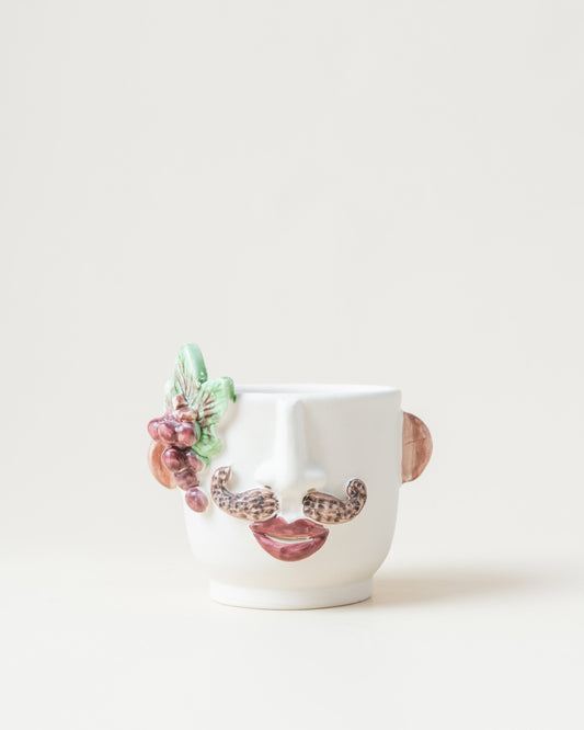 Nerello Purple Grapes Small Vase