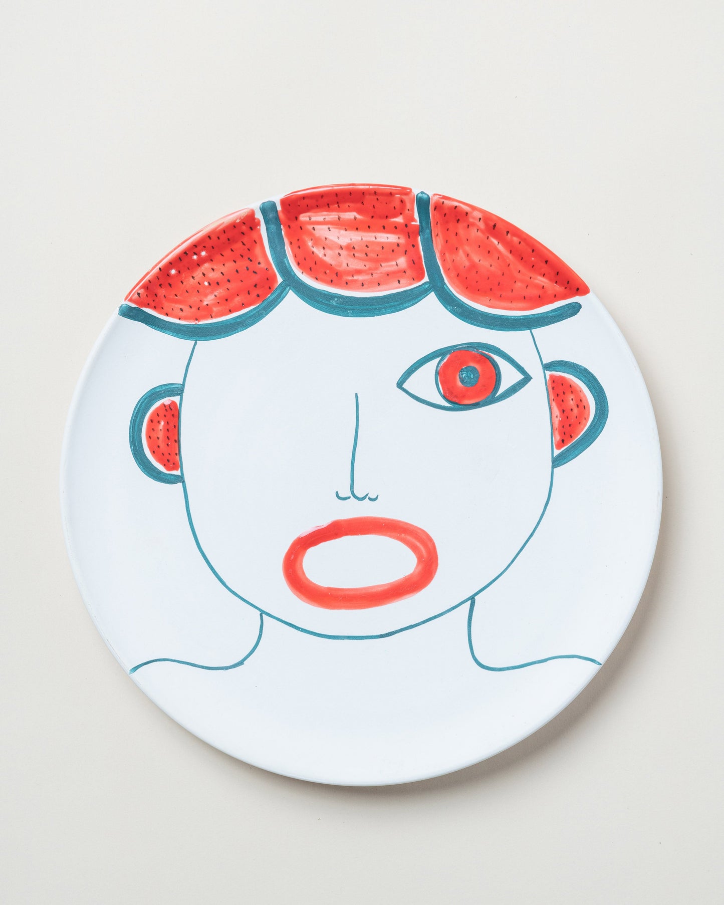 Riccardo Watermelon Plate D30cm