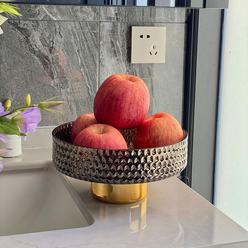 Modern Light Luxury Glass Flower Vase