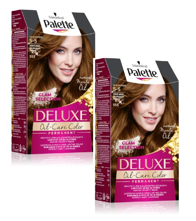 2xPack Schwarzkopf Poly Palette Deluxe Permanent Hair Colors - 14 Varieties