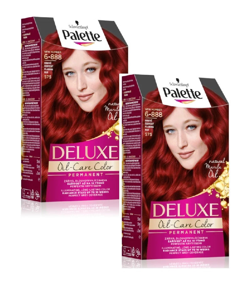 2xPack Schwarzkopf Poly Palette Deluxe Permanent Hair Colors - 14 Varieties