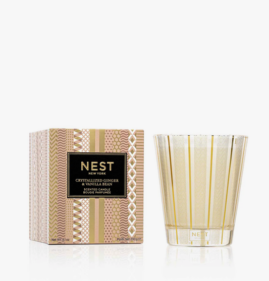 Nest Crystallized Ginger & Vanilla Bean Classic Candle