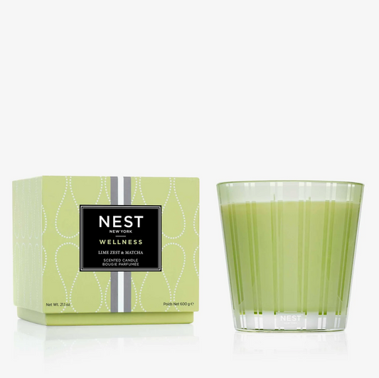 Nest Lime Zest & Matcha 3-Wick Candle