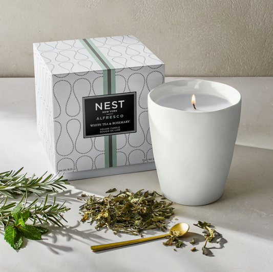 Nest White Tea & Rosemary Alfresco Deluxe Candle