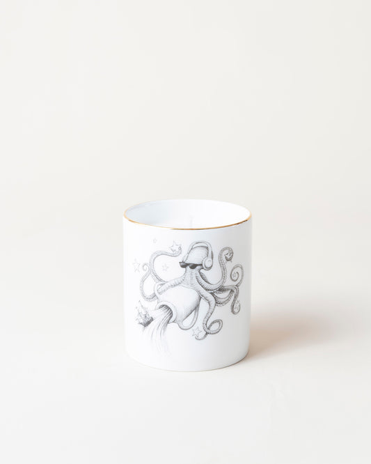 Aquarius Zodiac Cutesy Candle