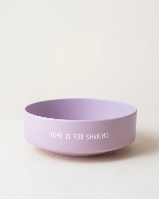 Lavender Ceramic Bowl