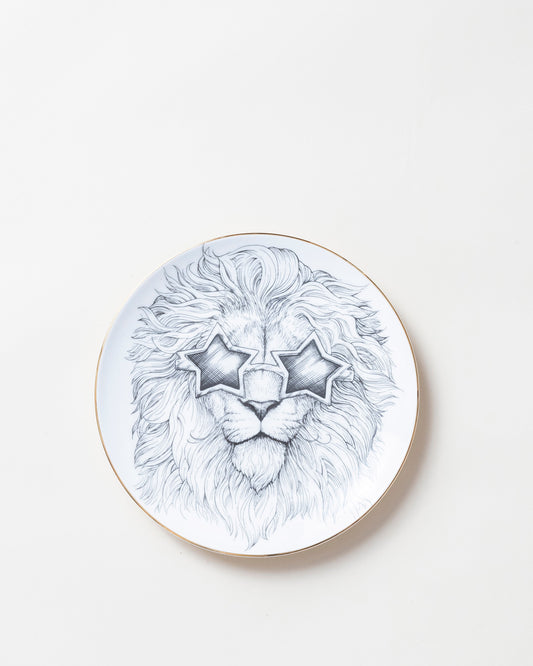 Leo Zodiac Plate D21cm