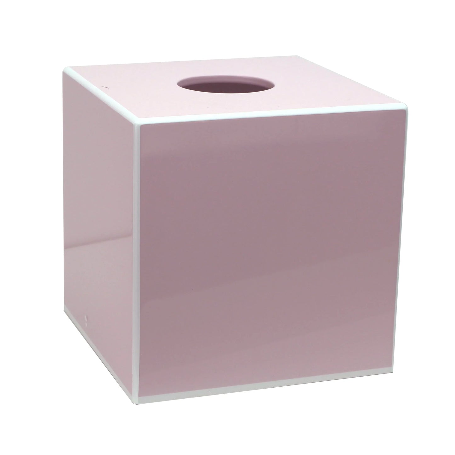Lacquer Square Tissue Box