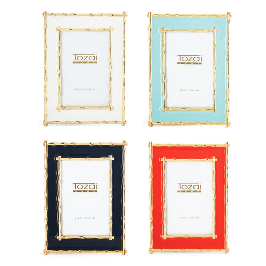 Gold Border Bamboo Frame (Assorted)