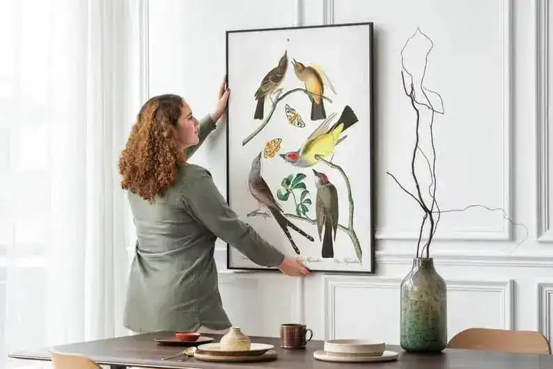 Vintage Bird Art Prints| Bird Poster