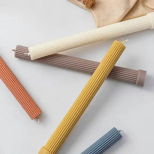 Colorful Column Soy Candle - MAIA HOMES