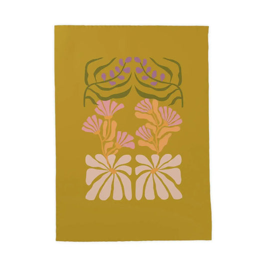 Flower Power Tea & Kitchen Towel - MAIA HOMES