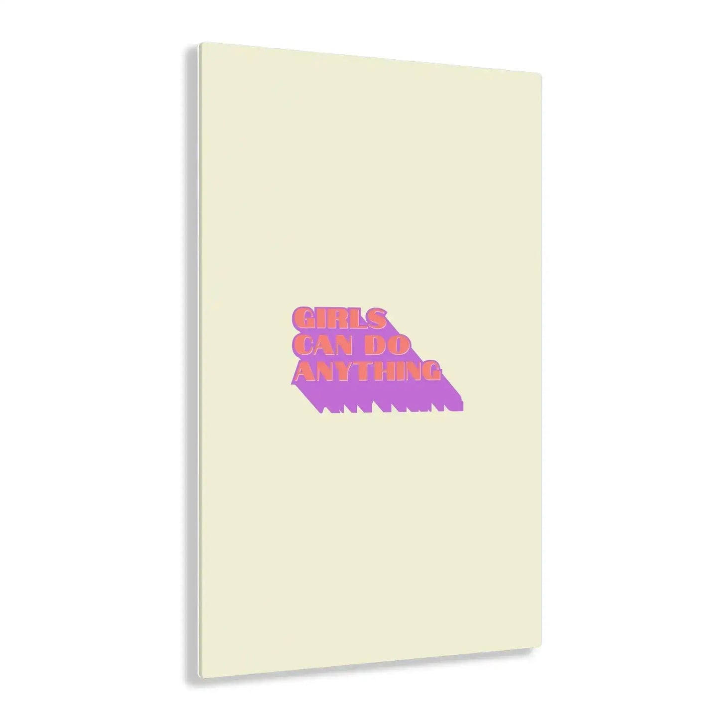 Girl can do anything Acrylic Print - MAIA HOMES