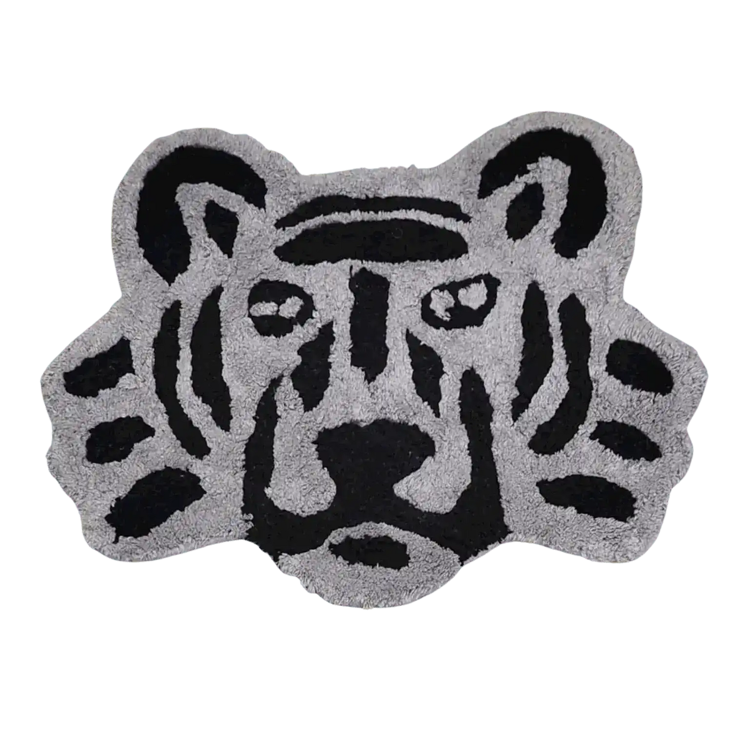 Handmade Cotton Lion Face Shaped Bath Rug - MAIA HOMES