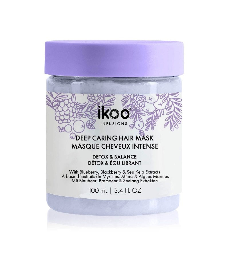 IKOO Deep Caring Detox & Balance Hair Mask - 100 or 200 ml