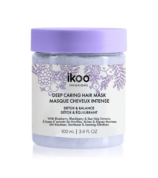 IKOO Deep Caring Detox & Balance Hair Mask - 100 or 200 ml
