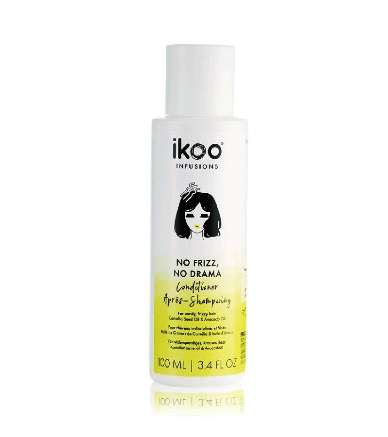 IKOO No Frizz, No Drama Hair Conditioner - 100 or 250 ml