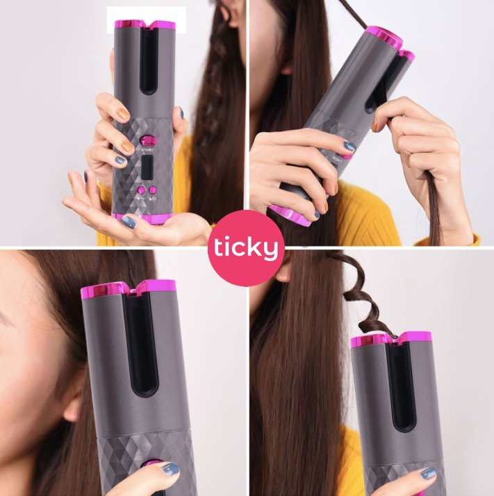 Iron Ceramic Professional Hair Curler