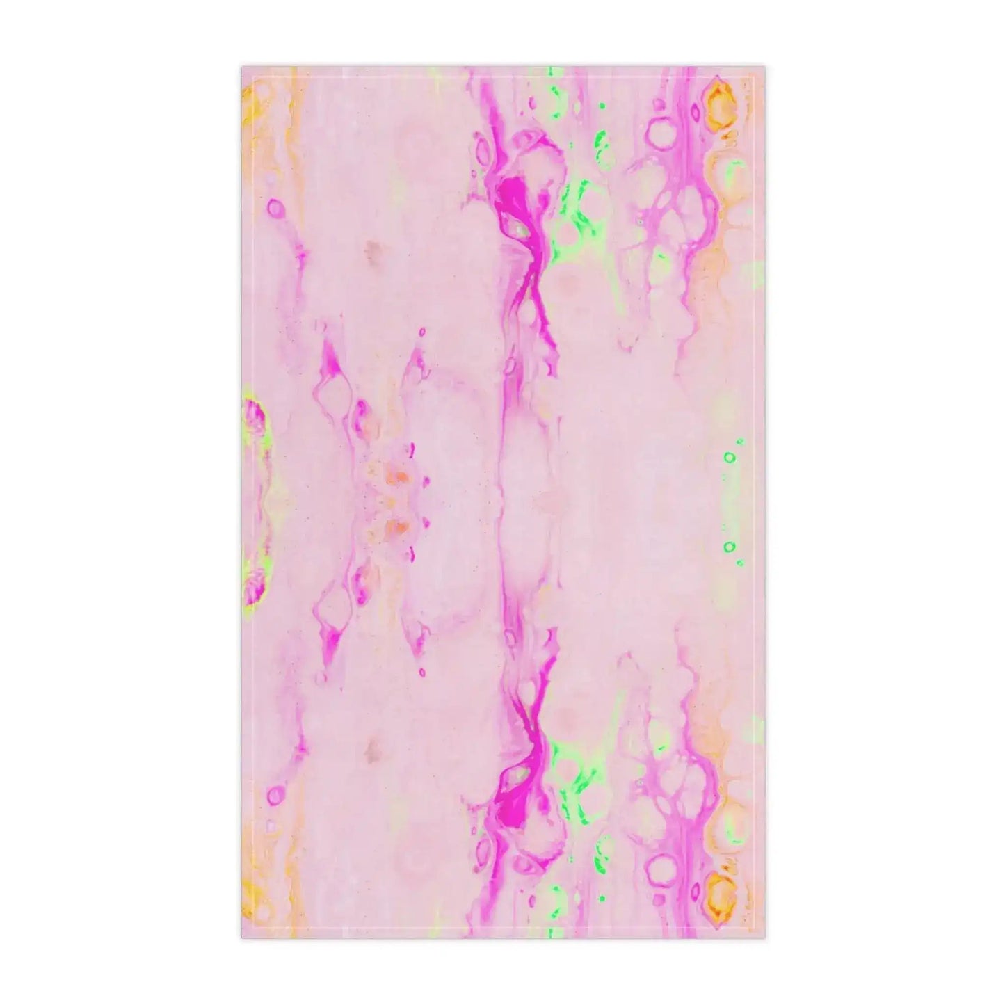 Pastel Pink Marble Kitchen Towel - MAIA HOMES