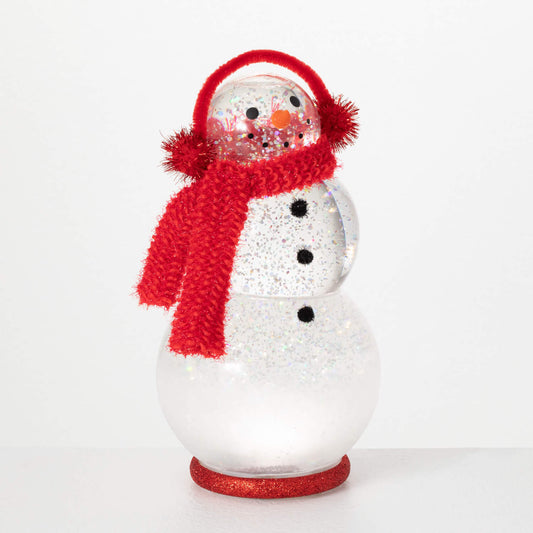 Led Shimmer Snowman