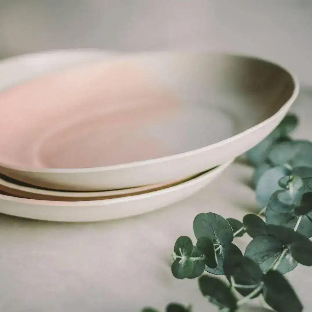 Rose Watercolor Deep Porcelain Dinnerware