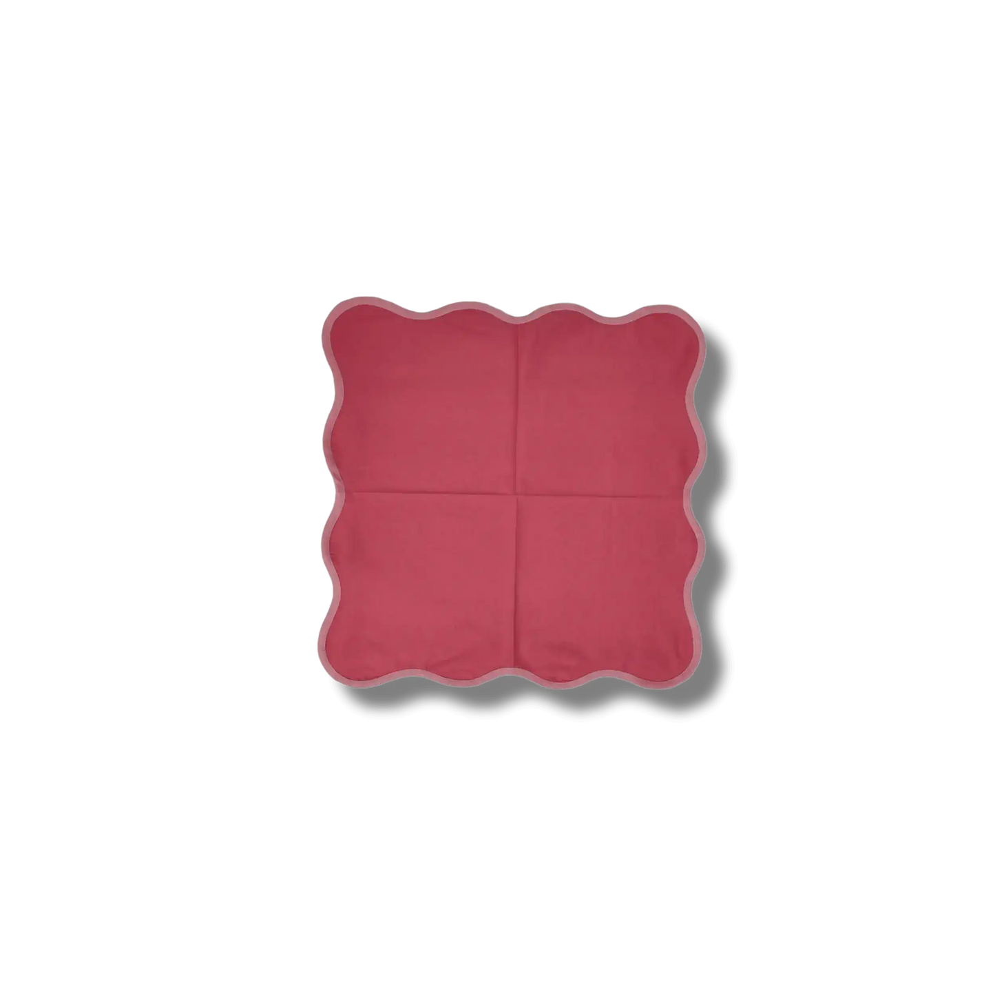 Square Scalloped Cotton Napkins